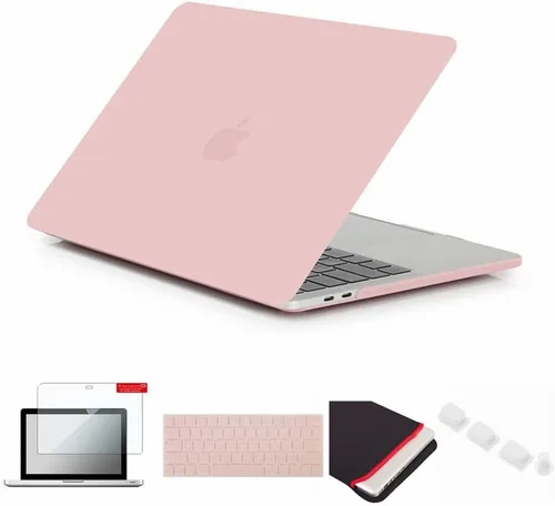 Vista 36 de Se7enline Compatible con MacBook Pro Touch Bar Case 2016/2017/2018/2019, funda rígida mate para Mac Pro de 13 pulgadas, A1706/A1989/A2159, funda