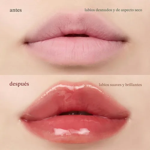 Vista 7 de NOONI Juego de aceite de labios coreano - Applevanilla & Applegoji - Brillo Applevanilla y Applegoji