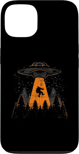 Vista 7 de Science Fiction Kryptide Sasquatch Alien UFO Myth Bigfoot Case for iPhone 17