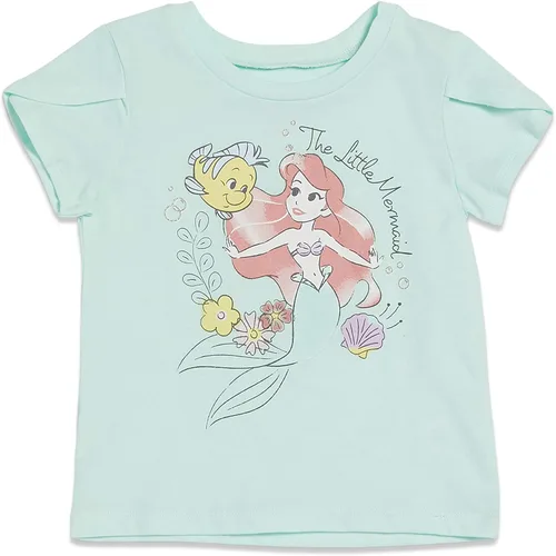 Vista 2 de Disney The Little Mermaid Princess Cenicienta - Conjunto de 3 piezas para niñas con leggings y diadema