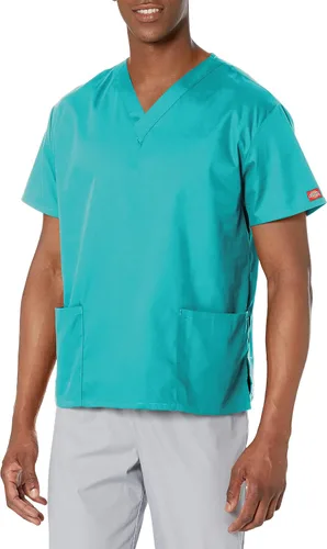Vista 12 de Dickies EDS Signature - Camiseta quirúrgica para mujer, cuello en V, ajuste Negro