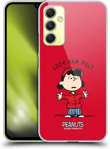 Vista 24 de Head Case Designs Carcasa rígida con licencia oficial de Peanuts Charlie & Lucy Characters compatible con Samsung Galaxy A15