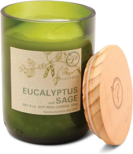 Vista 15 de Paddywax Eco Collection - Vela perfumada en tarro de cera de soja, 8 onzas, verbena y citronela Verbena y limoncillo