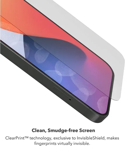 Vista 3 de ZAGG InvisibleShield - Protector de pantalla de privacidad de vidrio para iPhone 13 PRO MAX – 3X protección contra impactos y arañazos, vidrio