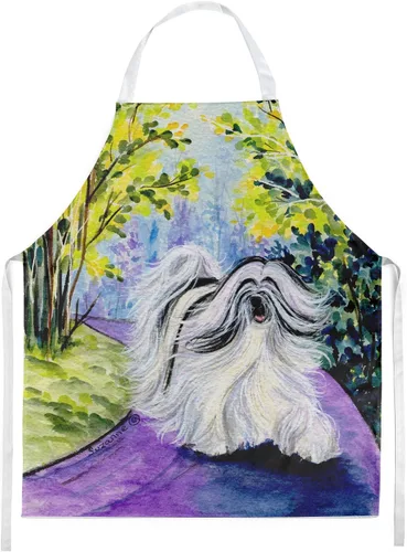 Vista 225 de Caroline's Treasures Delantal unisex Suzanne Staines Dogs Pastor australiano 8283