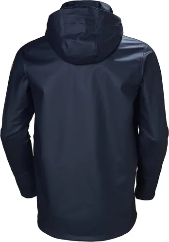 Vista 4 de Helly Hansen Workwear Gale Waterproof Jackets for Men Made from Heavy-Duty Polyurethane on Polyester Knit for High Mobility