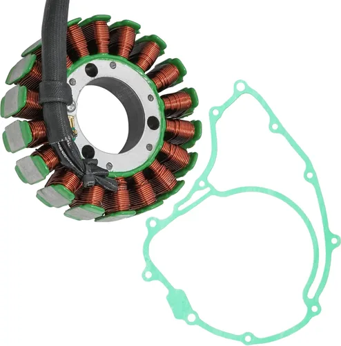 Vista 3 de Caltric Estator y junta compatibles con Honda Trx300 Trx-300 Fourtrax 300 1988-199518 Pol