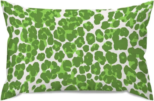 Vista 135 de ArogGeld Funda de almohada para sofá, guepardo y leopardo, estampado de leopardo, funda de cojín decorativa de granja para sala de estar