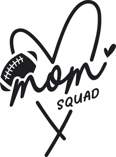 Vista 8 de SEC Apparel Parches termoadhesivos de la familia de fútbol Adhesivos Transferencias Apliques letras para camisetas Ropa de tela (Football Sister 1)