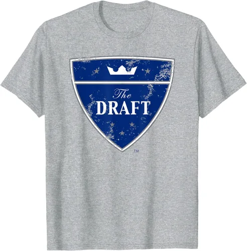 Vista 7 de H2H The Draft Fantasy Camiseta de fútbol, Negro