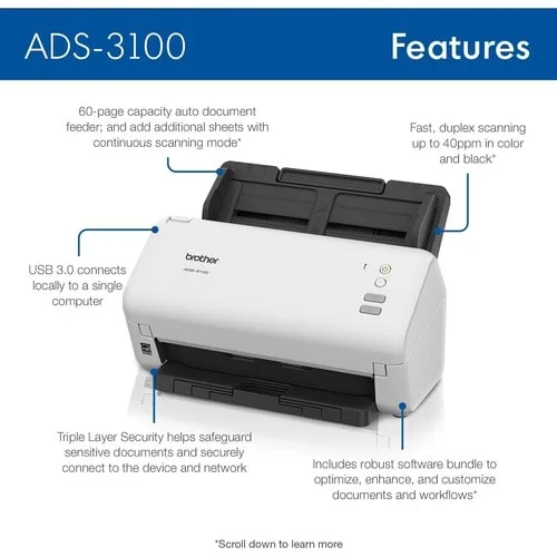 Vista 5 de ADS 3100- Escaner de alta velocidad