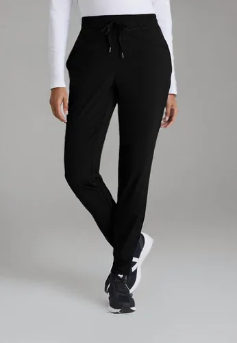 Vista 7 de Barco One Pantalón deportivo, pantalón quirúrgico de altura media, con tejido elástico de 4 vías y 3 bolsillos, para mujer
