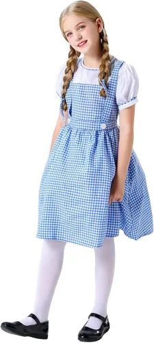 Vista 4 de IBTOM CASTLE Disfraz de Halloween para mamá y yo, vestido de princesa, ropa de carnaval, fiesta de cumpleaños, cosplay