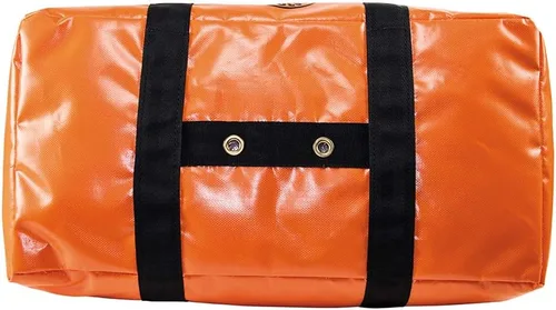 Vista 5 de Klein Tools Bolsa de lona 5216V, resistente al agua, con paneles de malla y agujeros de drenaje, se puede llevar como una mochila