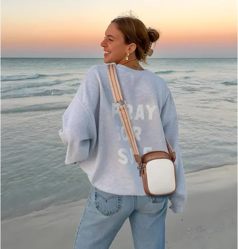 Vista 2 de CLUCI Bolsos cruzados pequeños para mujer de cuero para teléfono celular