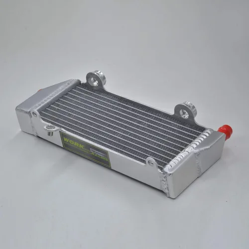 Vista 8 de radiador de aluminio compatible con KTM 250/350/450/500/530 EXC-F/EXC-R/XC-W/XCF-W 2008-2015 L+R (con lado tapón+lado sin tapa)