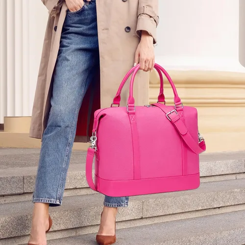 Vista 18 de BLUBOON Bolsas de viaje con cremallera, bolsa de lona para mujer, bolsa de fin de semana para mujer, bolsa de lona para llevar en la bolsa de lona