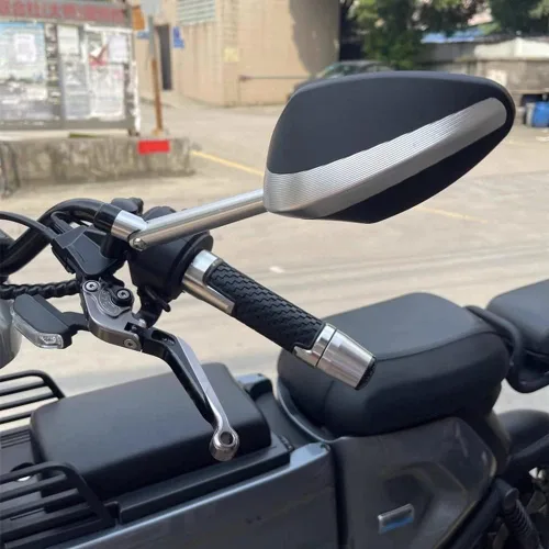 Vista 4 de Embrague de freno de motocicleta Palanca de embrague de freno ajustable para motocicleta Accesorios 3D Rhombus CNC con logotipo para Suzuki V-Strom