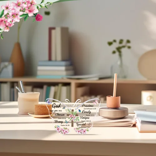 Vista 4 de MGahyi Regalos cristianos para mujeres y hombres, regalos inspiradores con versículos de la Biblia, regalos religiosos con las Escrituras