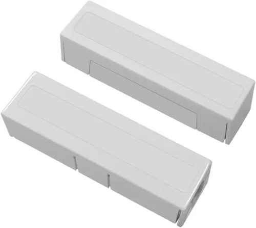 Vista 2 de Paquete de 5 interruptores magnéticos NC Sensor de puerta de contactos para sistema de seguridad de alarma para el hogar