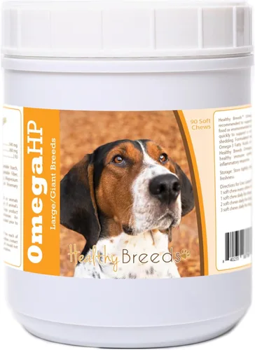 Vista 25 de Healthy Breeds Affenpinscher Omega HP - Masticables suaves para piel y pelaje, 60