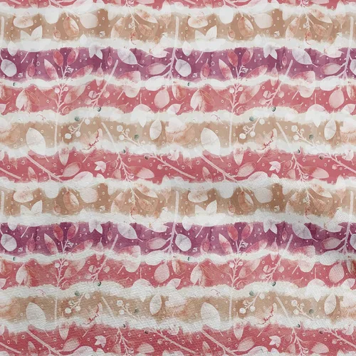 Vista 10 de oneOone The Yard - Tela de algodón flexible de color beige con estampado floral, 40 pulgadas de ancho
