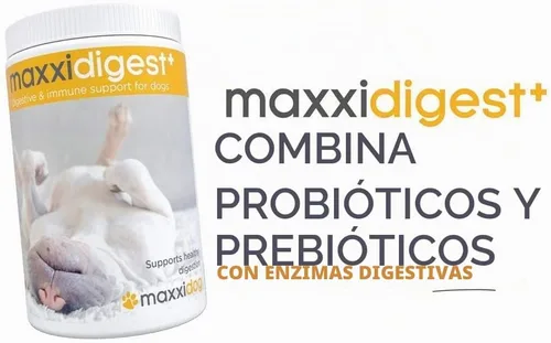 Vista 5 de maxxipaws SAM-e Digest Bundle – MaxxiSAMe Advanced SAM-e Apoyo SAM-e para perros y maxxidigest+ suplemento digestivo e inmunológico canino