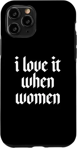 Vista 29 de Love it When Women Subtle Lesbian Funny Minimal Bi Pride Gay Case for iPhone 16