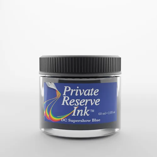 Vista 26 de Private Reserve Ink American Blue – Botella de tinta embotellada para pluma estilográfica de 60ml Premium Tinta de calidad archivística vibrante