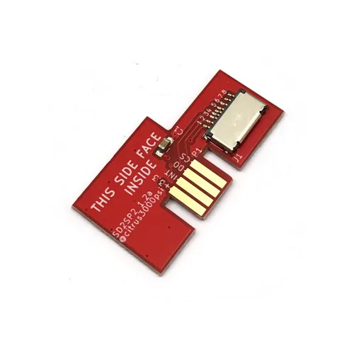 Vista 4 de FainWan SD2SP2 Micro SD Card Adapter 1.2A SDLoader Mod Compatible with Nin-tendo Game-Cube NGC Serial Port 2 MicroSD Card Adapter (3rd Party)