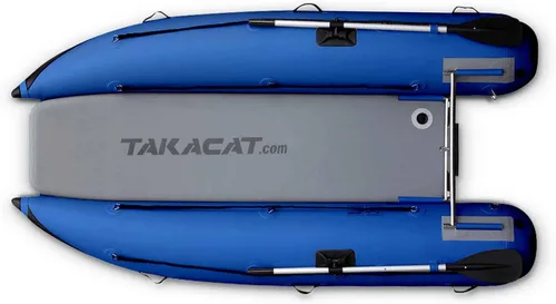 Vista 8 de 340LX - Bote inflable para 5 personas, diseño de arco abierto ultraportátil, 11.2 ft, color gris