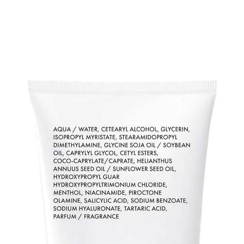 Vista 7 de Dercos Acondicionador hidratante para cabello y cuero cabelludo, formulado con glicerina, niacinamida + ácido hialurónico, acondicionador