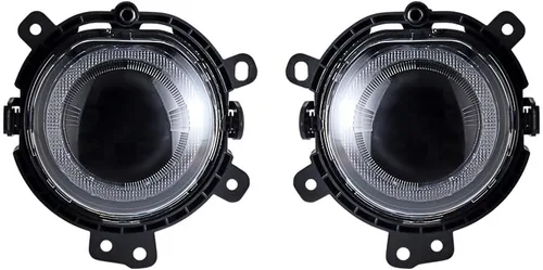 Vista 8 de 2 luces antiniebla para parachoques delantero DRL de xenón blanco, lente transparente compatible con BMW Mini F54 Clubman F55 5 puertas F56 3