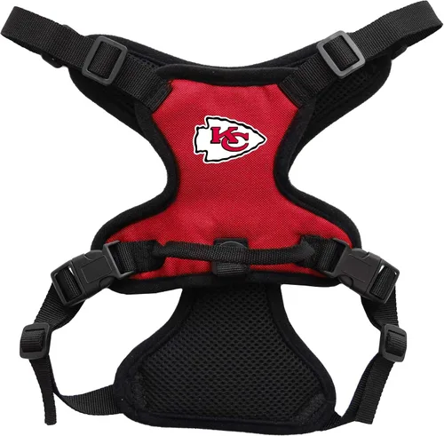 Vista 15 de Littlearth NFL Las Vegas Raiders Pet Front Clip Harness, Team Color, Small