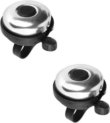 Vista 32 de Accmor Campana de Bicicleta Clásica, Campana de Bicicleta de Aluminio, Campana de Bicicleta de Sonido Fuerte Nítido y Claro para Adultos y Niños