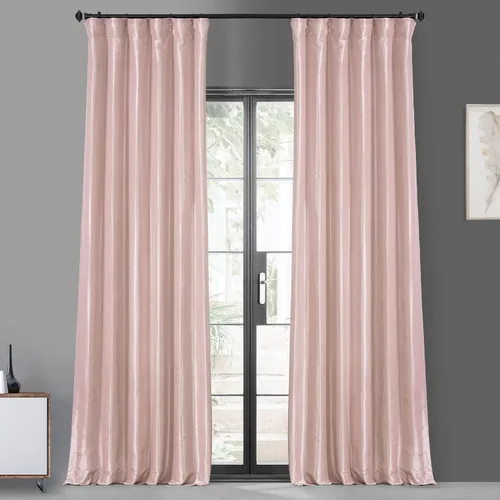 Vista 23 de HPD Half Price Drapes - Cortinas opacas para dormitorio y sala de estar - Cortina opaca de tafetán de seda sintética 127 x 213 cm (1 panel)