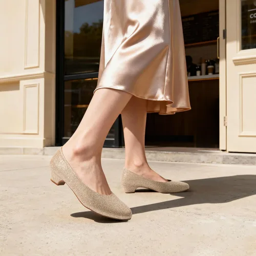 Vista 3 de DREAM PAIRS Zapatos de tacón bajo y grueso con punta puntiaguda para mujer