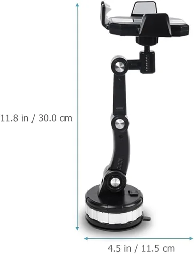 Vista 2 de ARTIBETTER Soporte universal para teléfono celular de coche, soporte universal para teléfono móvil de coche, soporte para teléfono celular de coche
