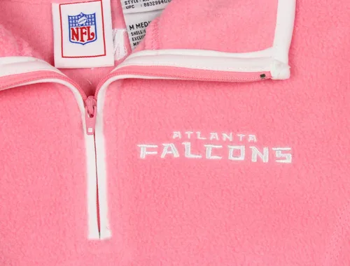 Vista 3 de Outerstuff NFL - Sudadera de forro polar para niña juvenil (7-16) Atlanta Falcons