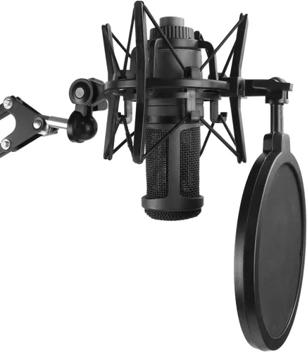 Vista 8 de YOUSHARES Audio-Technica AT2020 Pop Filter – 2 piezas AT2020 Micrófono Parabrisas para Audio Technica AT2020 y AT-2035 AT-2050 ATR2500 ATR2500X