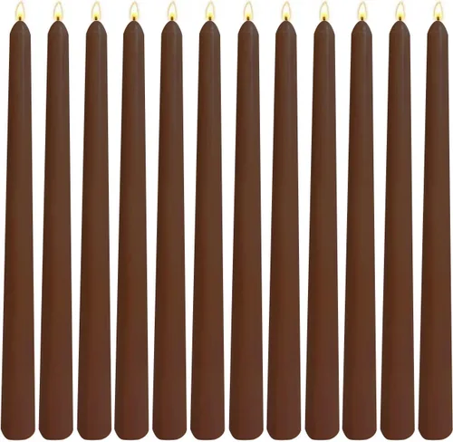 Vista 10 de 100 velas de iglesia con protectores de goteo para servicio devocional de vigilia a la luz de las velas, caja de 100 velas, blancas sin aroma de 5