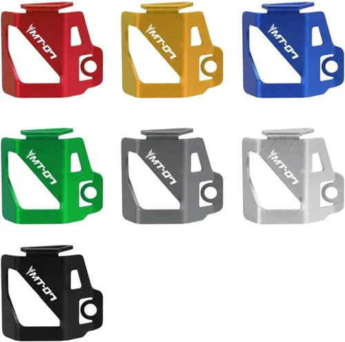 Vista 2 de Protector Frames Protector de cubierta protectora de depósito de líquido de frenos traseros para Yamaha Mt07 FJ-07 MT 07 MT07 MT07 2014-2017 2018