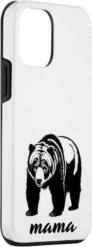 Vista 3 de iPhone 12 mini Mama Bear Grizzly Bear Case