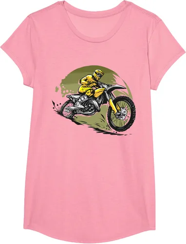 Vista 84 de Camiseta de motocross Supermotard Enduro, Negro, S
