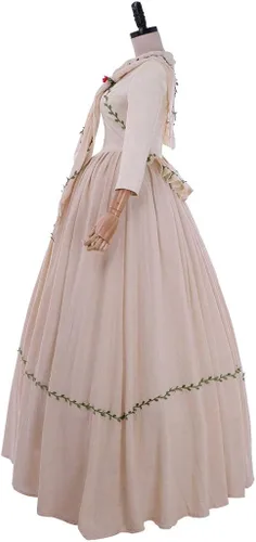 Vista 4 de Outlander - Vestido de mujer con diseño de Tierras Altas escocesas Claire Fraser