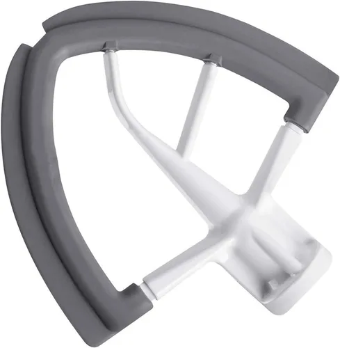 Vista 3 de Flex Edge - Batidora de pie para elevar el cuenco – Paleta mezcladora de masa de 6 cuartos de galón con bordes de silicona flexibles para accesorio