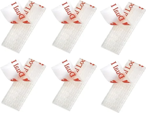 Vista 5 de EZ Pass/IPass/IZoom/SunPass Tiras de montaje 4 piezas (2 juegos), tiras adhesivas de doble bloqueo (4) Peel and Stick Adhesive Strips Dual Lock