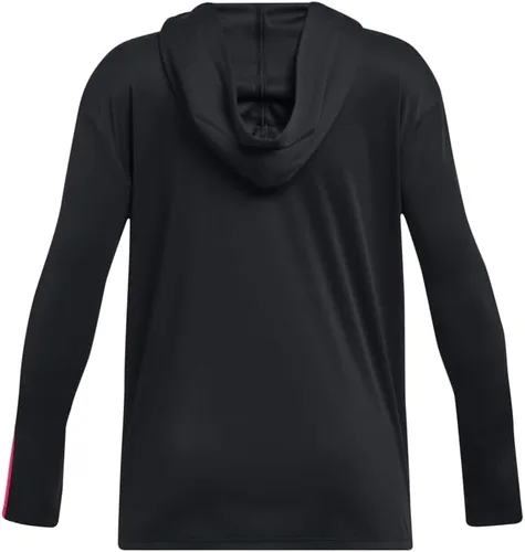 Vista 2 de Under Armour Sudadera con capucha de manga larga para niña Tech Graphic