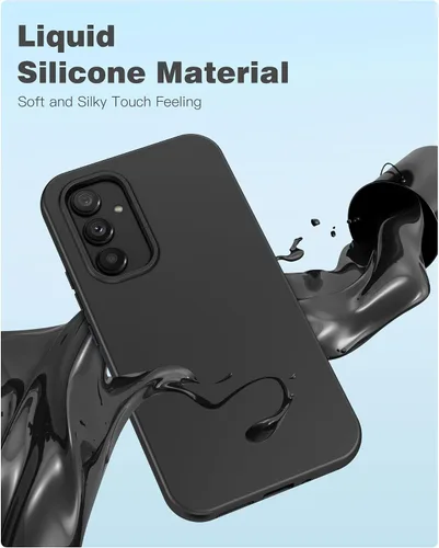 Vista 5 de FNTCASE Funda para Samsung Galaxy A54 0.18 oz: Fundas protectoras de silicona a prueba de golpes - Funda delgada de protección completa
