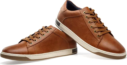 Vista 7 de Vostey Mens Sneakers Fashion Casual Shoes Dress Sneaker Oxford Shoes